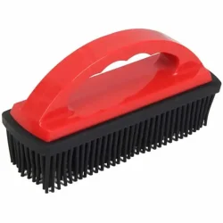 Anti-Haar-Bürste mit Gummiborsten