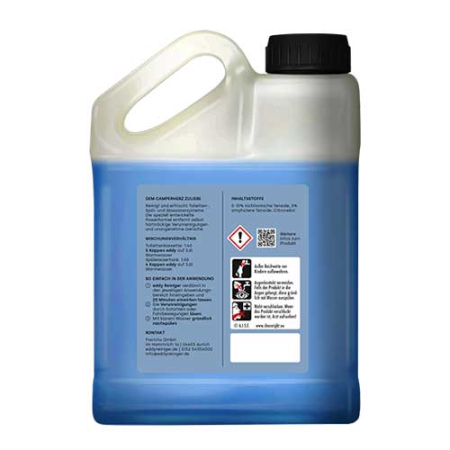 Sanitaerreiniger hinten