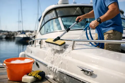 Boot nach Salzwasser reinigen – so geht’s