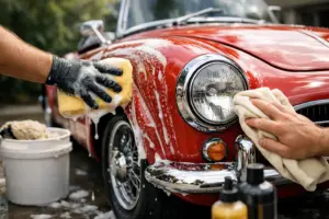 Oldtimer richtig waschen und pflegen