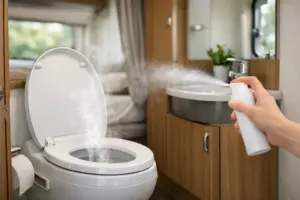 Carvan Toiletten Geruch schnell beseitigen