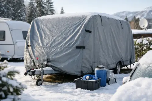 Leitfaden für Caravan-Winterschutz richtig nutzen