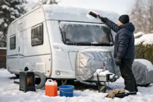 Wohnwagen winterfest machen: 10 praktische Tipps