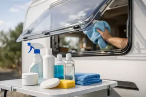 Beste Pflegeprodukte für Caravanfenster